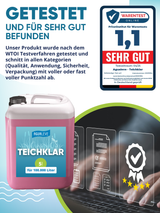Teichklar (1 l oder 5 l ) Teichwasser klar bekommen mit AGUALEVE®