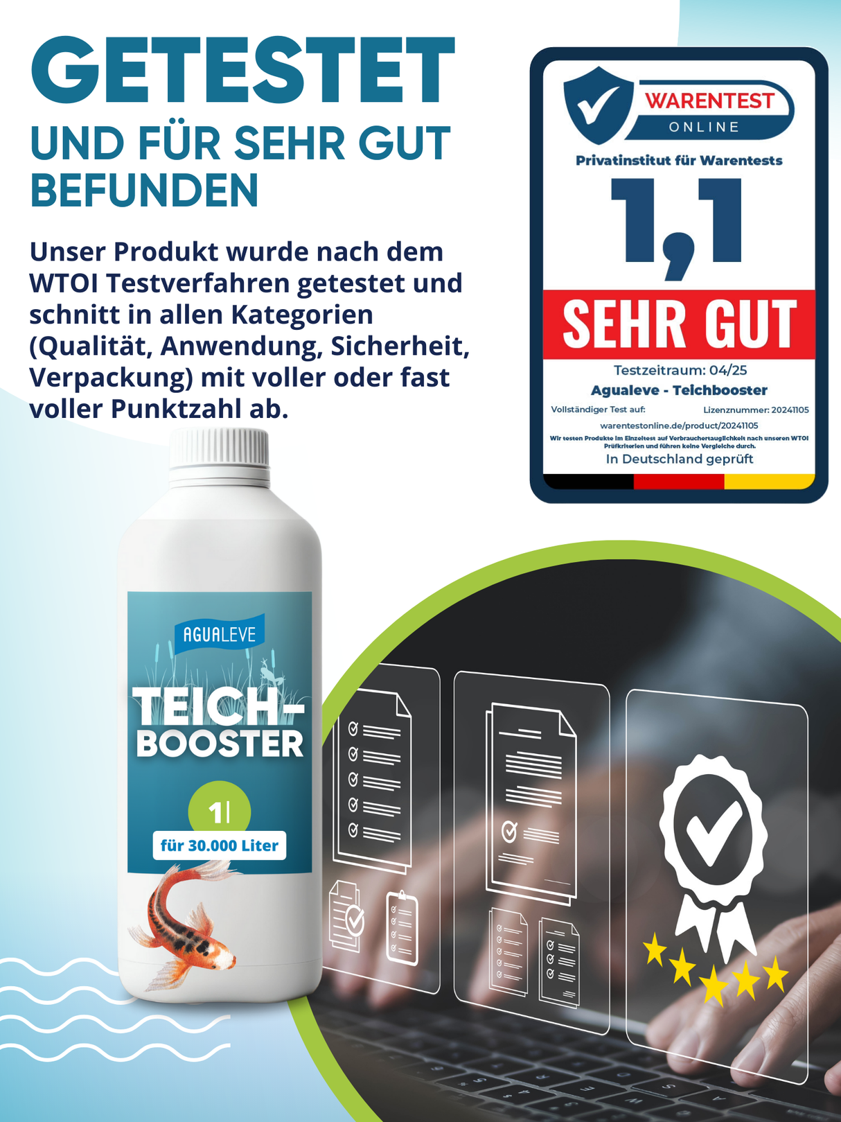 AGUALEVE® Teichbooster 1l