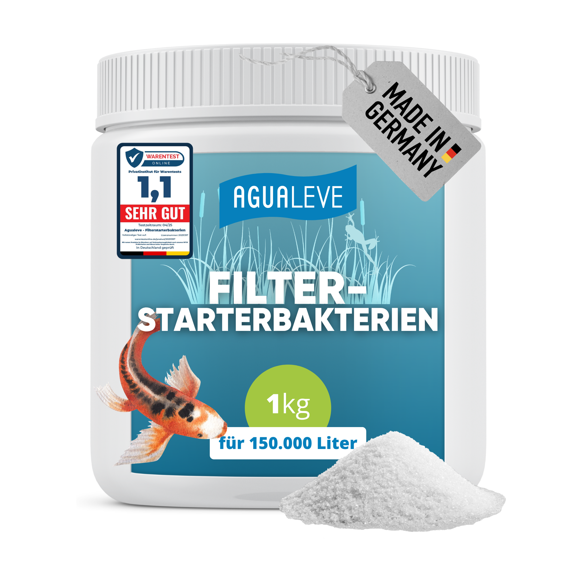 Filterstarterbakterien Teich