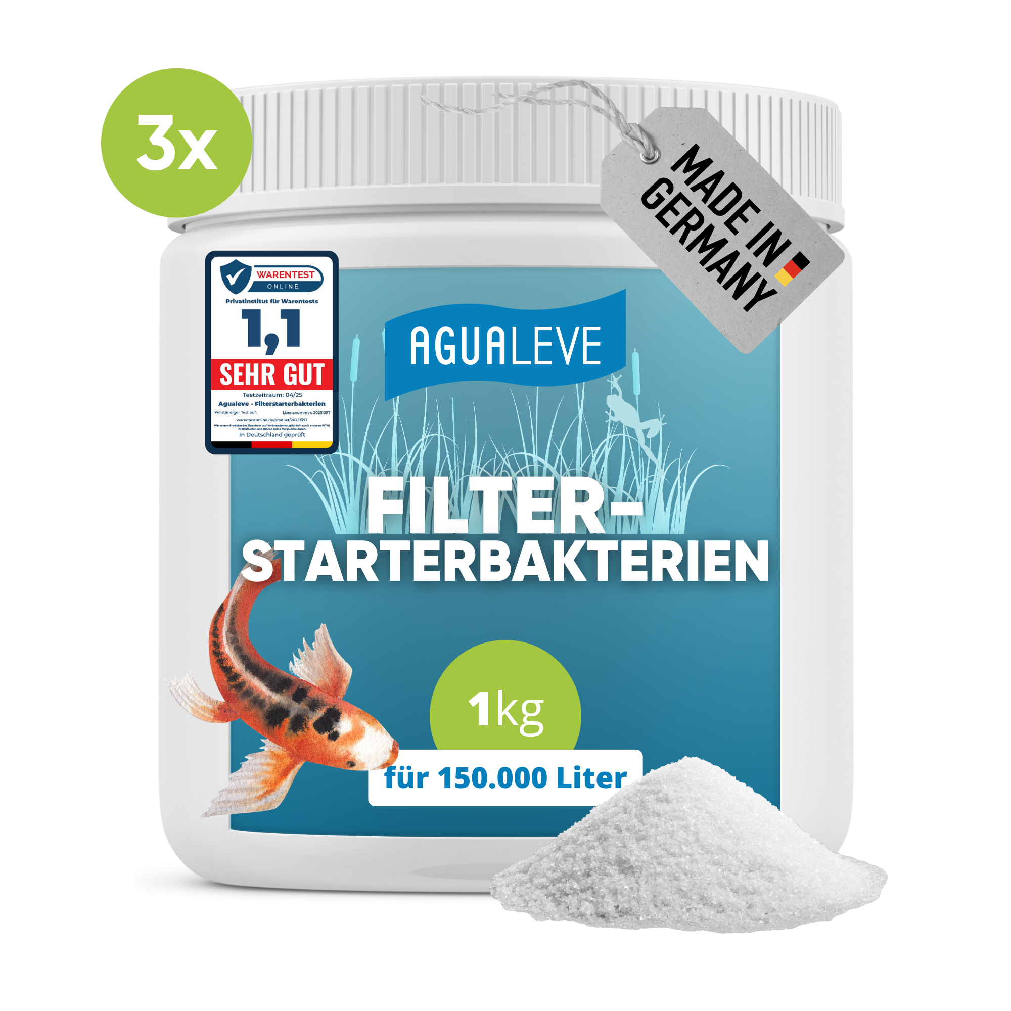 Filterstarterbakterien Teich