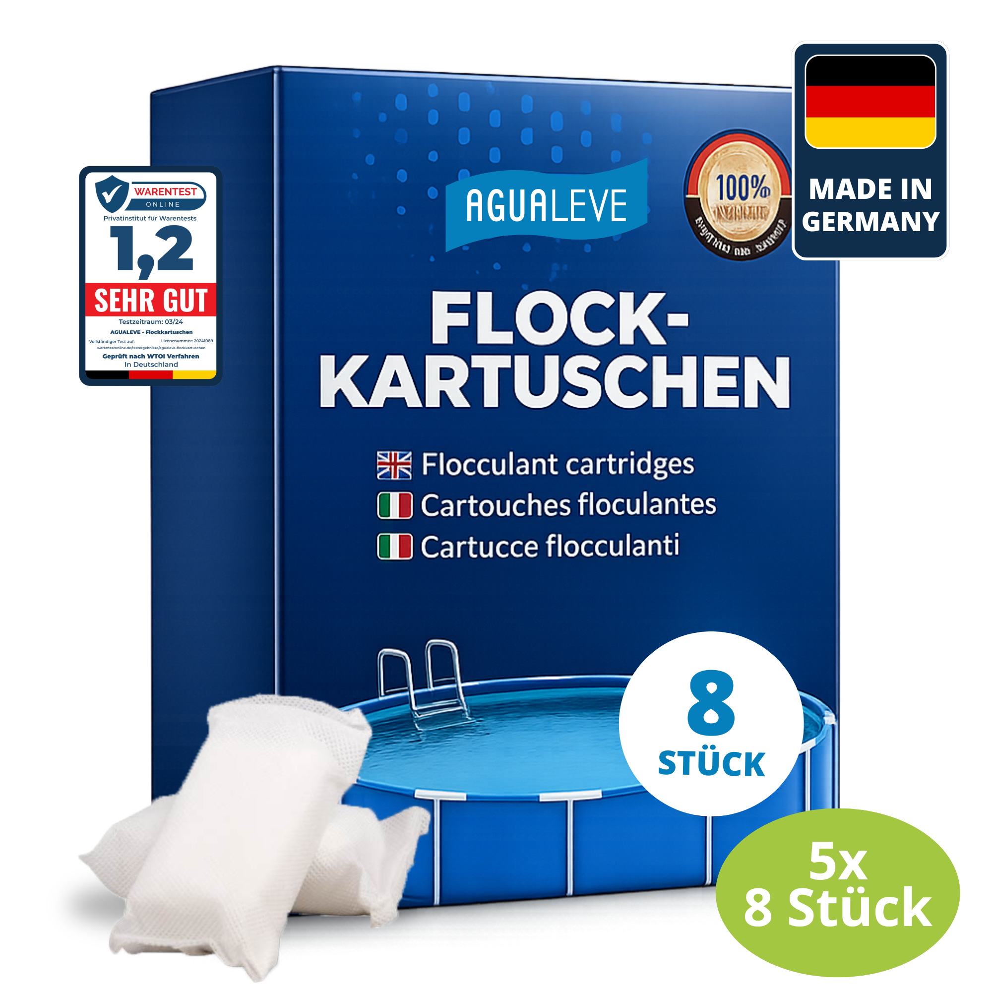 Flockkartuschen Pool