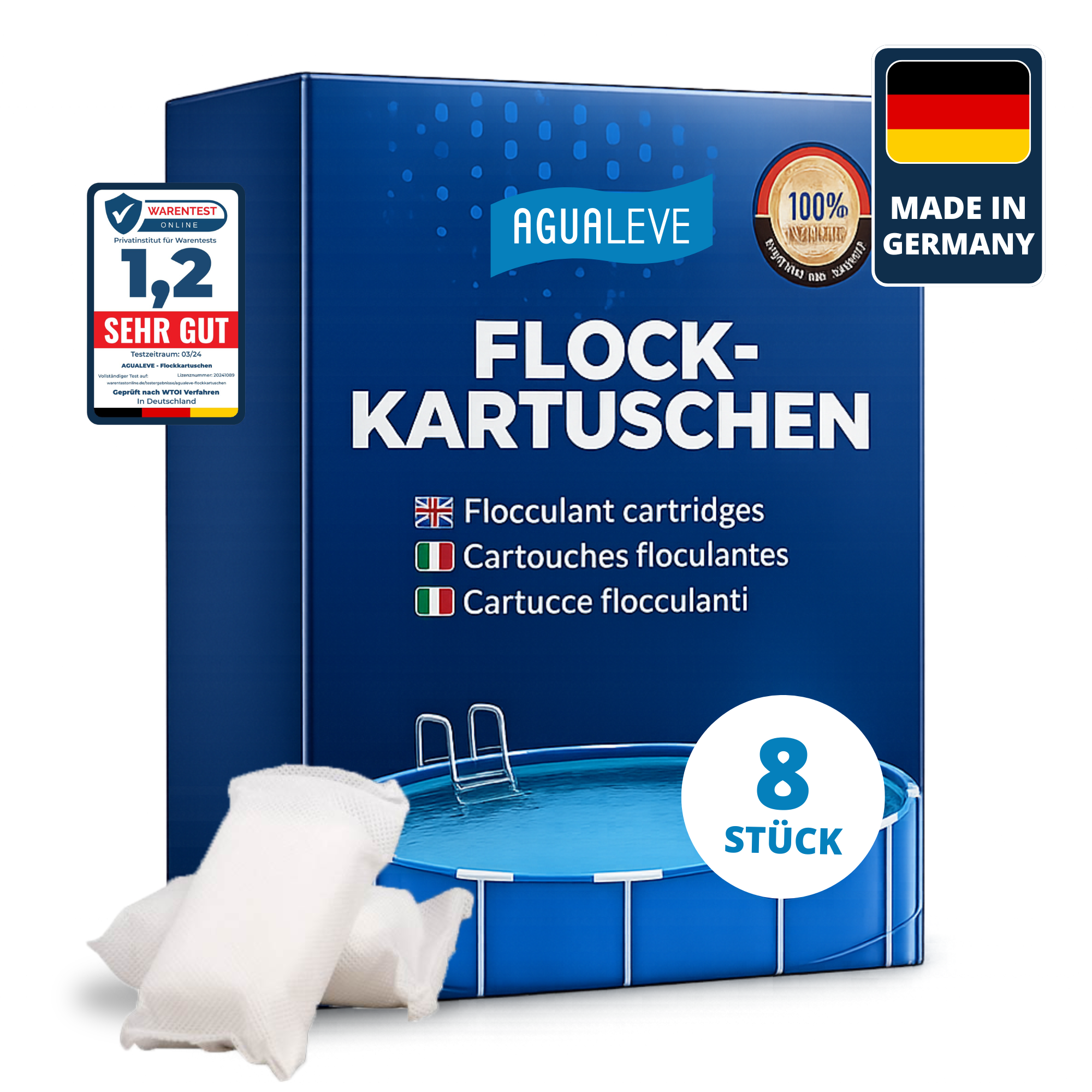 Flockkartuschen Pool