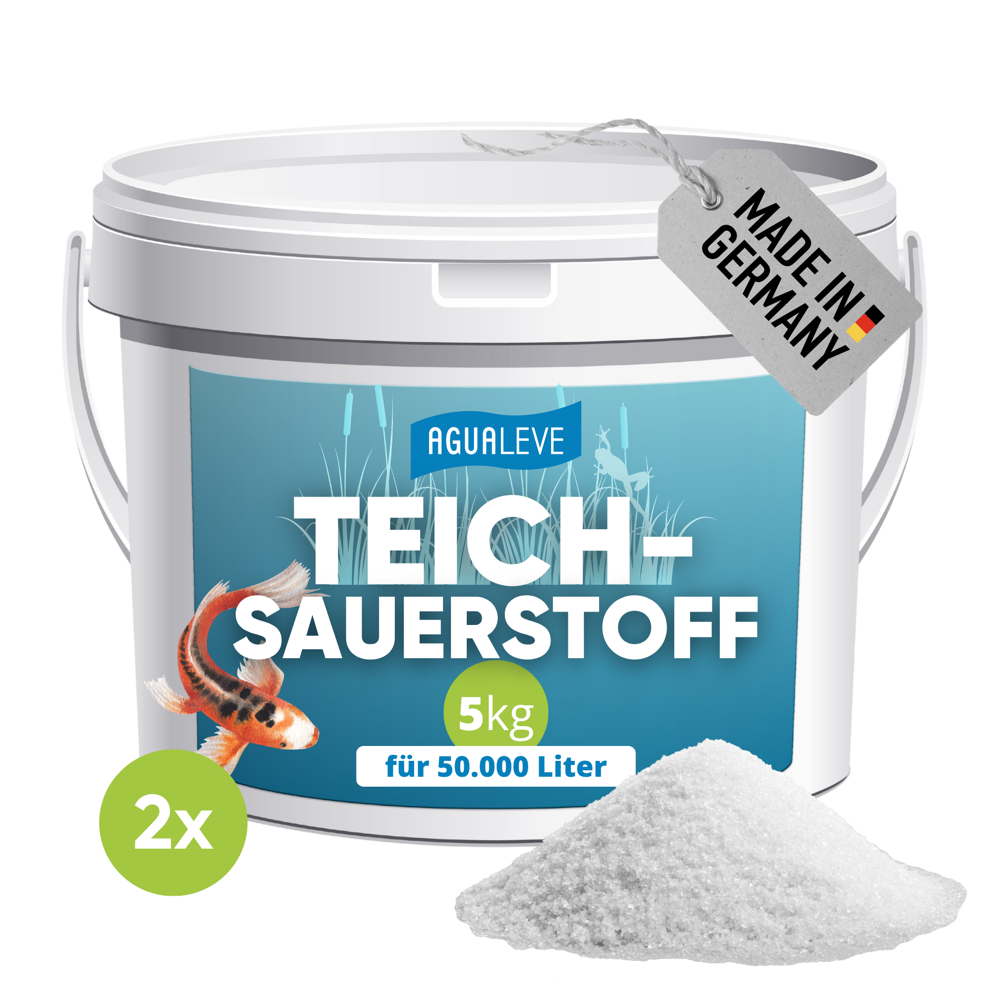 Aktivsauerstoff für Teiche zur sofortigen Erhöhung des Sauerstoffwerts