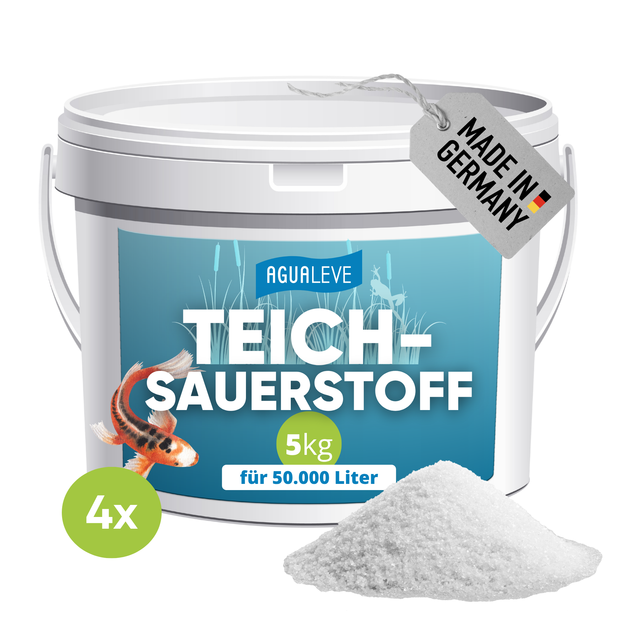 Aktivsauerstoff für Teiche zur sofortigen Erhöhung des Sauerstoffwerts