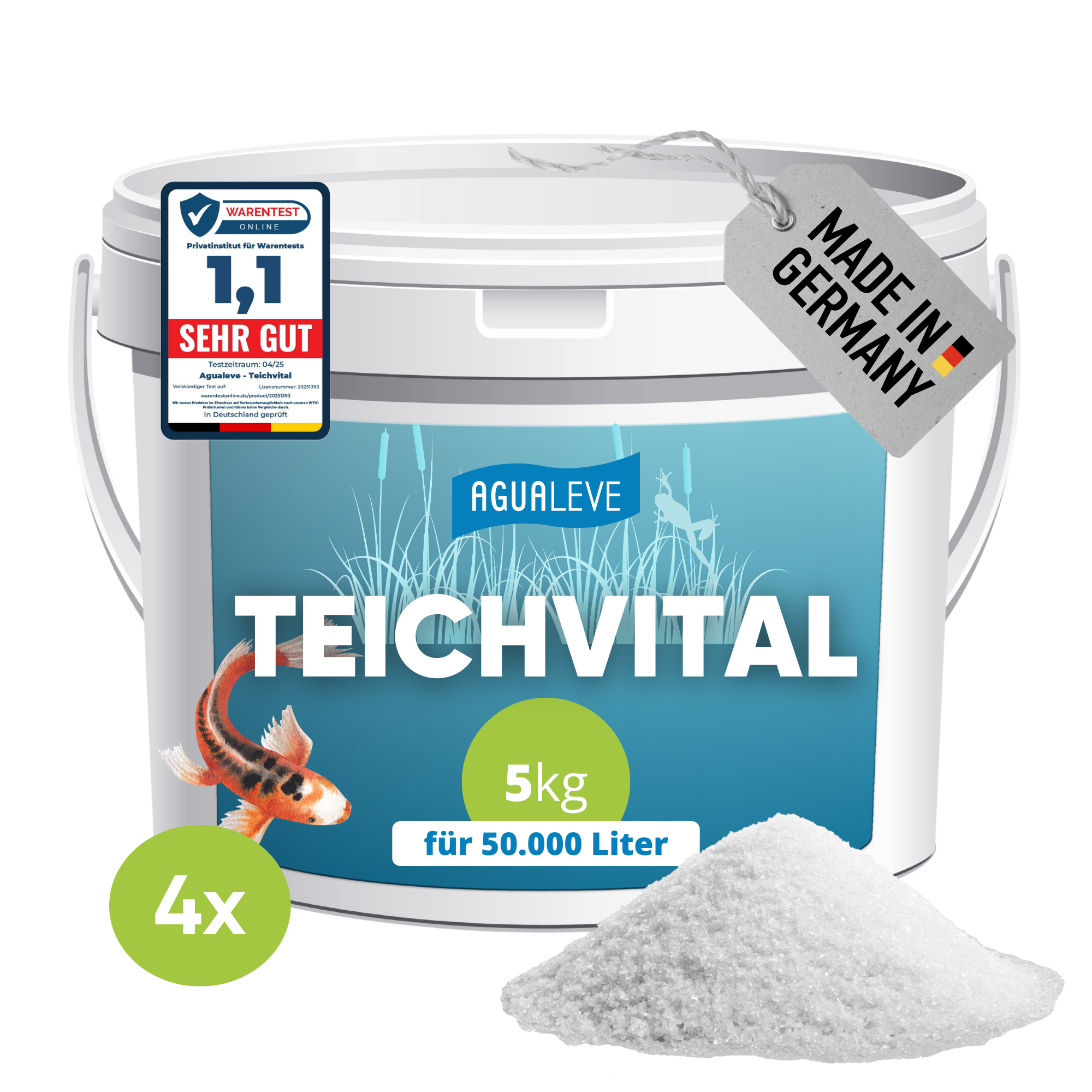 Teichvital für ideale Wasserwerte