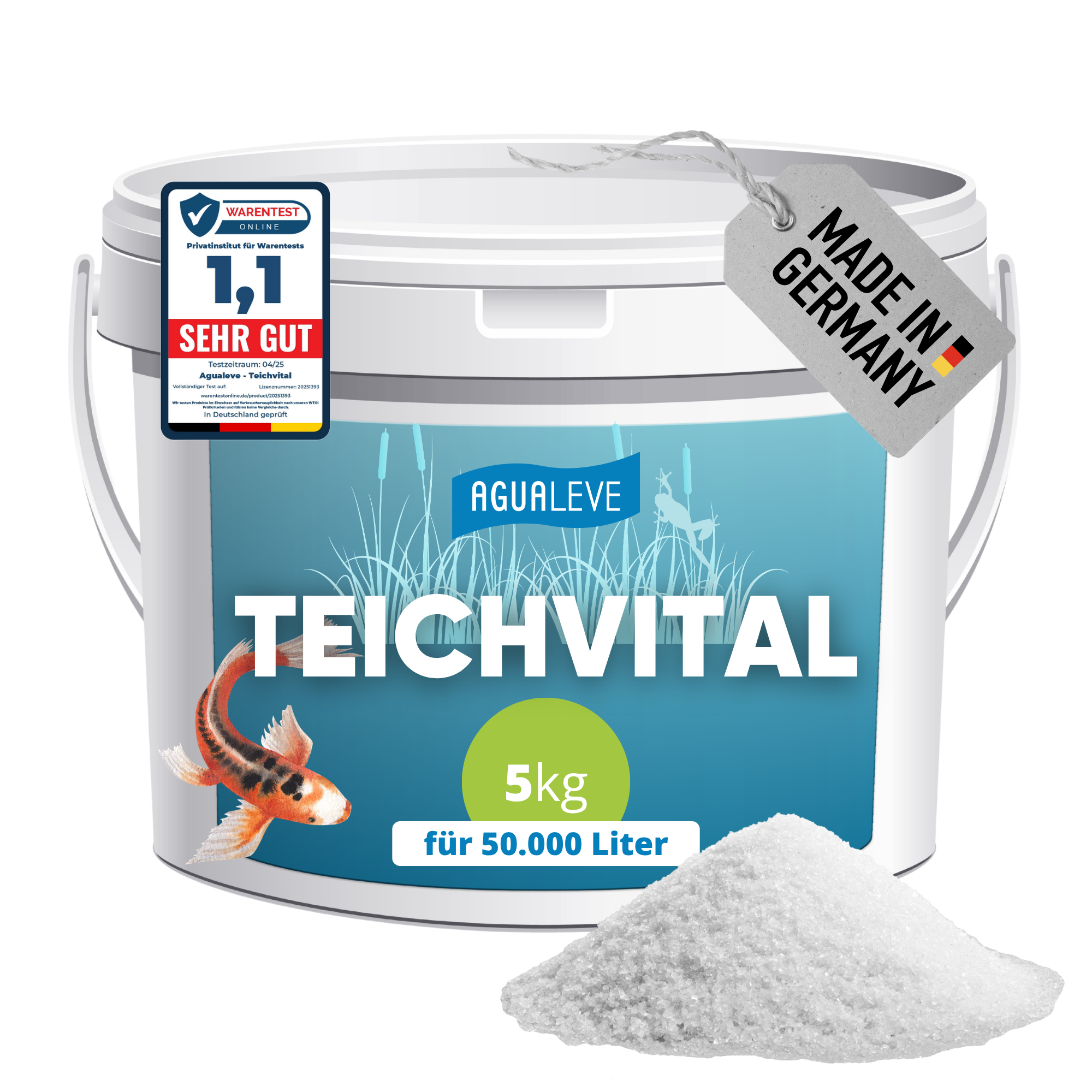 Teichvital für ideale Wasserwerte