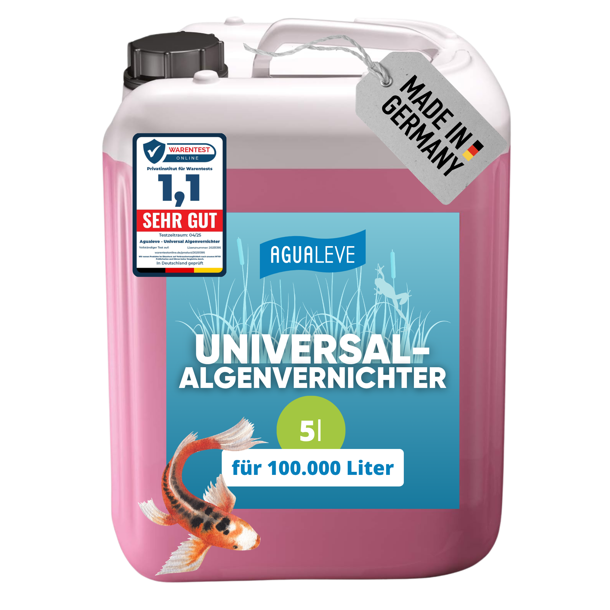 Universal-Algenvernichter Teich