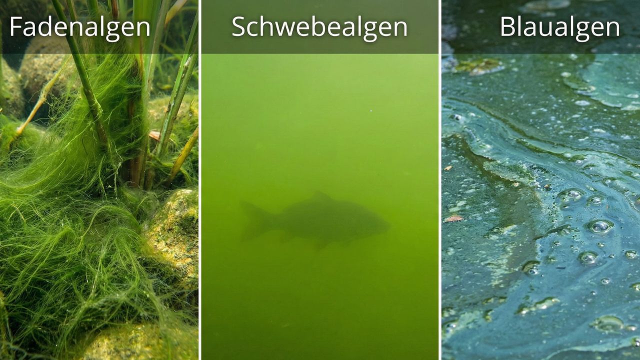 Algenarten im Überblick