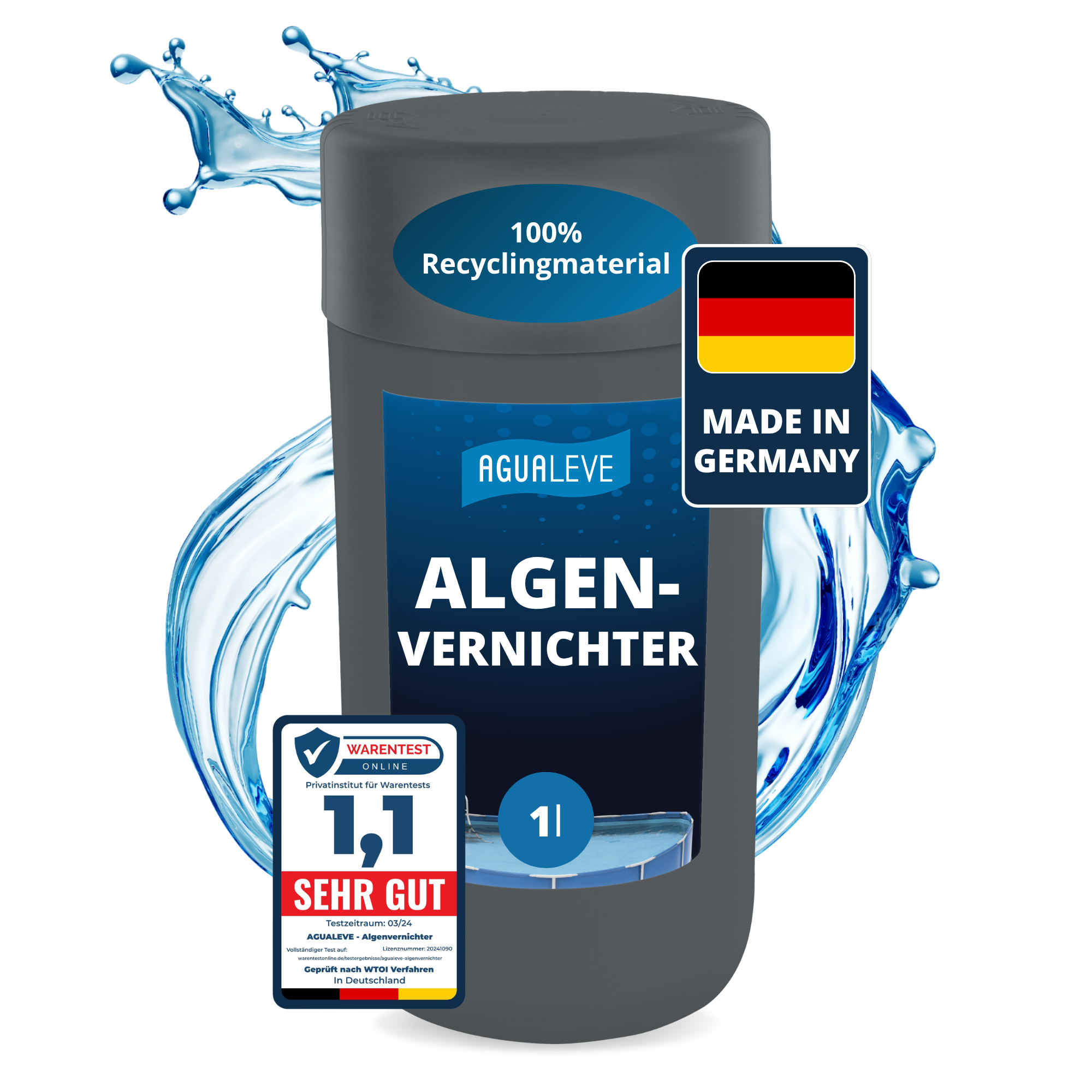 Algizid Algenvernichter Pool