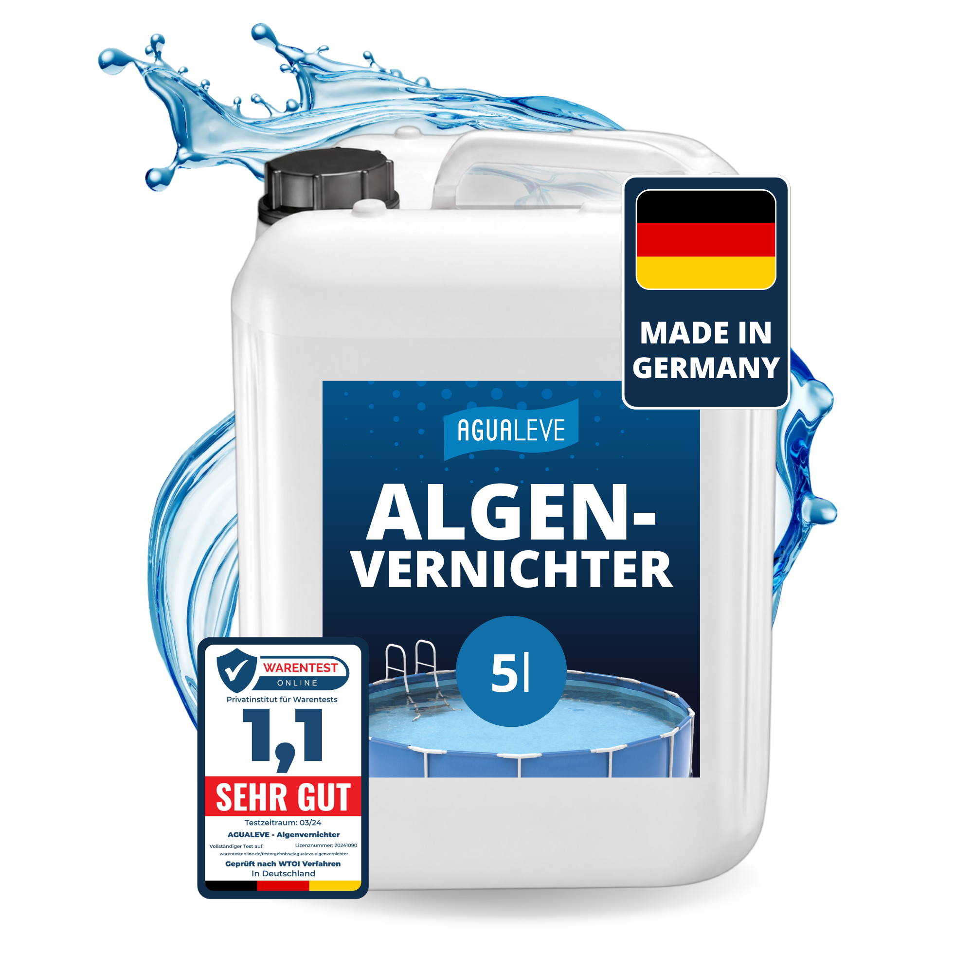 Algizid Algenvernichter Pool