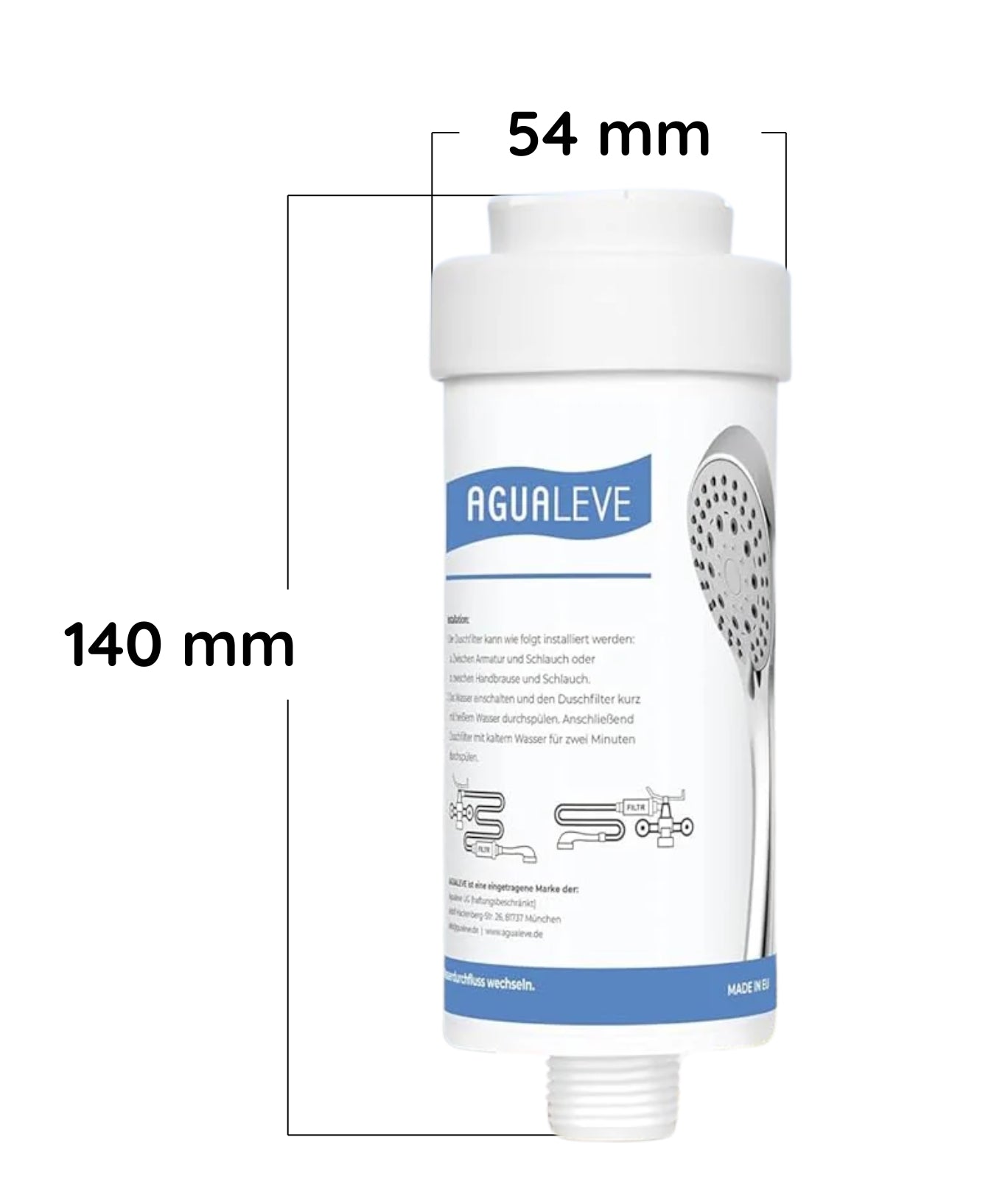 Duschfilter gegen Kalk, Schwermetalle & mehr