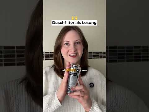 Duschfilter gegen Kalk - für spürbar weichere Haut & glänzendes Haar