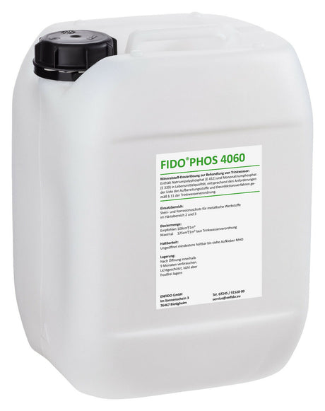 FIDOPHOS 4060 Dosierlösung (im 10 Ltr. und 20 Ltr. Kanister erhältlich)