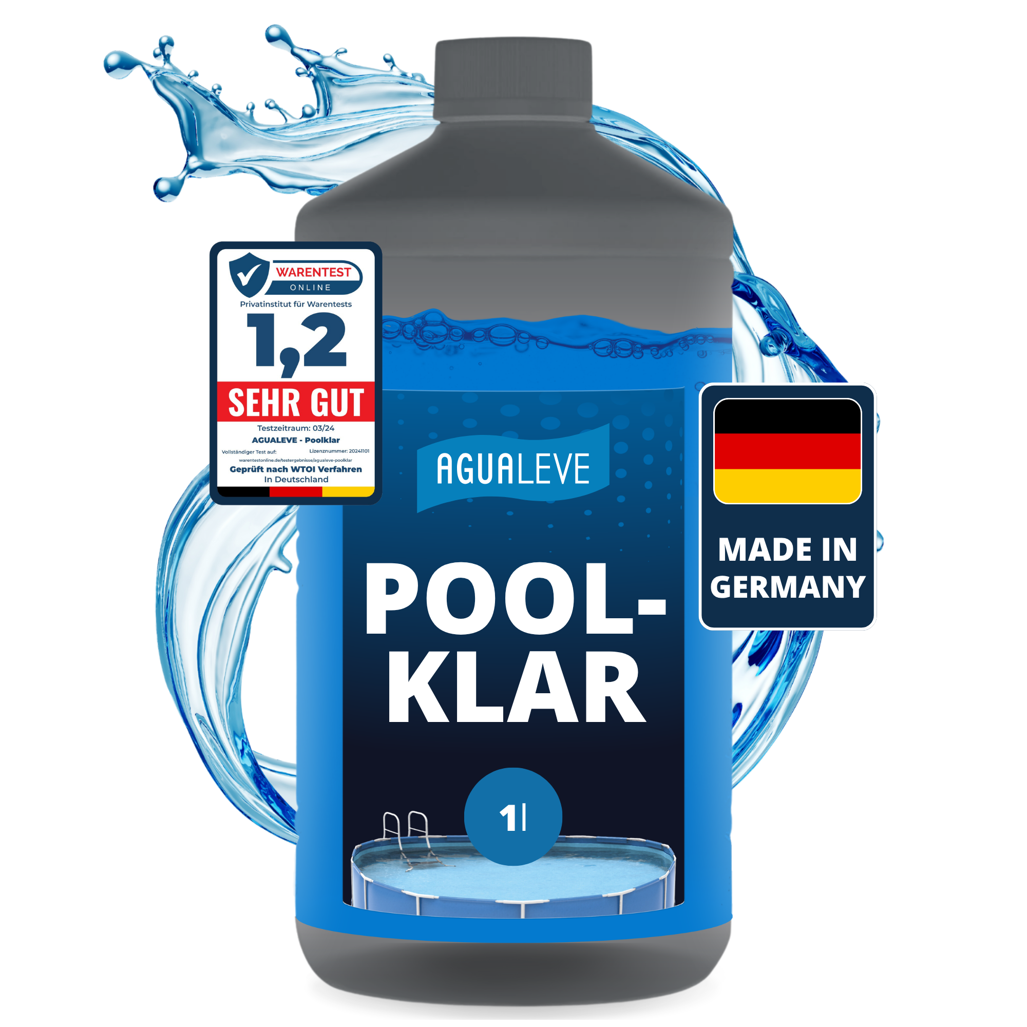 Poolklar für kristallklares Wasser