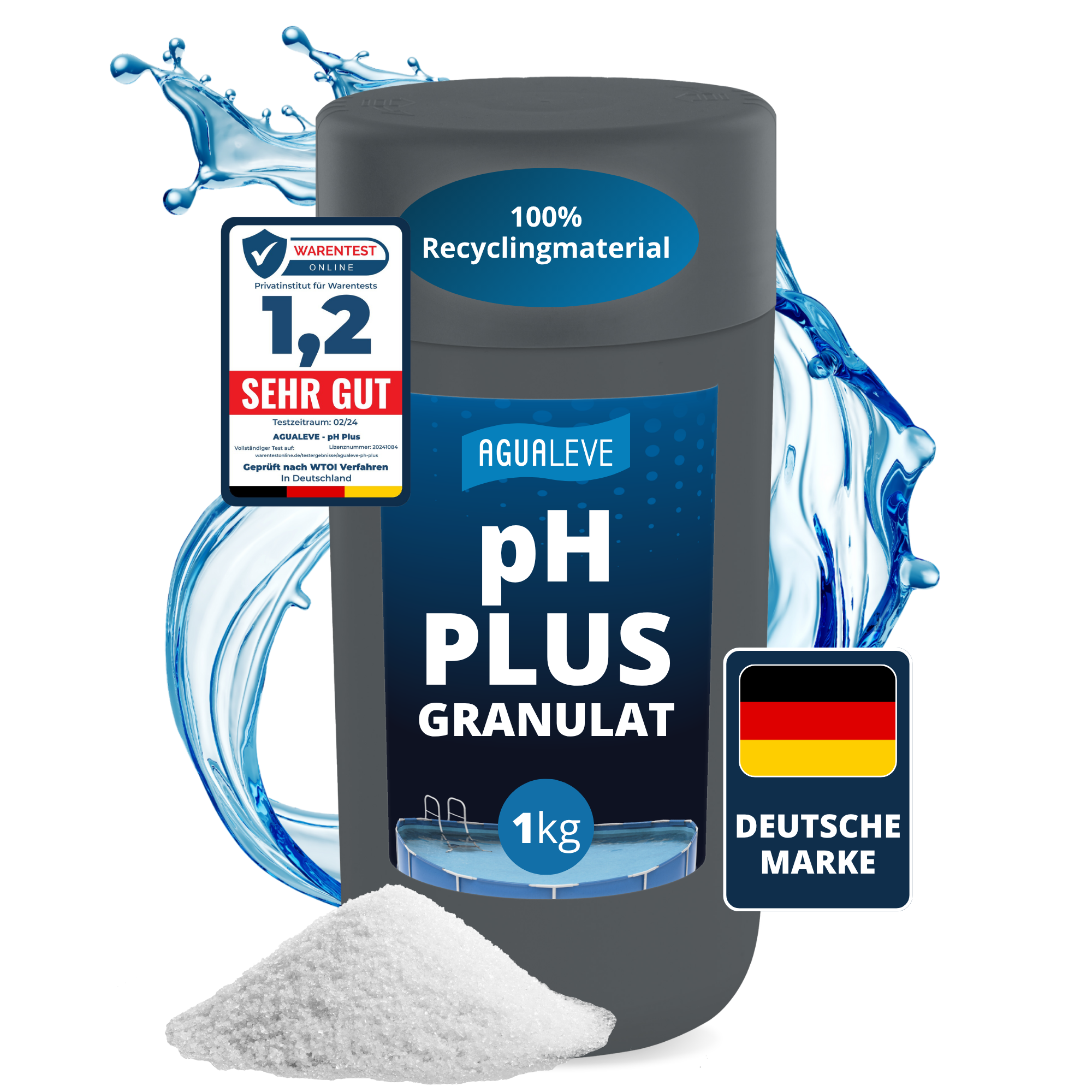 pH Plus Granulat Pool
